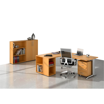 Artikelbild 6 für HAMMERBACHER Regalschrank Altus, V4770/6/6/BM buche 80,0 x 34,6 x 188,0 cm, 1 St., Artikelnummer 212126