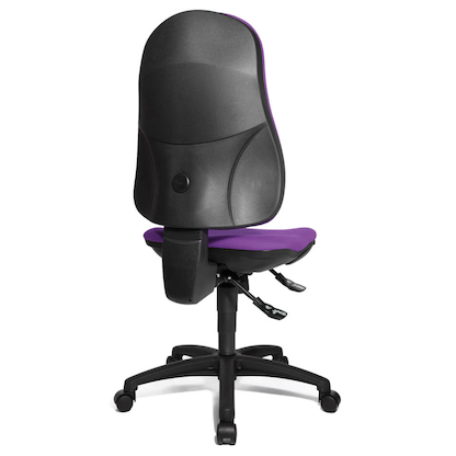 Artikelbild 4 für Topstar Bürostuhl Support SY, 8550 G03 Stoff lila, Gestell schwarz, Artikelnummer 640437
