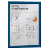 Artikelbild 1 für DURABLE Magnetrahmen DURAFRAME® MAGNETIC A4 blau A4, 5 St., Artikelnummer 613075