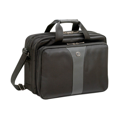 Artikelbild für WENGER Laptoptasche Legacy Kunstfaser schwarz/grau 600648 bis 40,6 cm (16 Zoll), Artikelnummer 181481