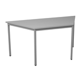 Artikelbild 1 für Gürkan Mehrzwecktisch grau Trapezform, Vierkantrohr grau, 160,0 x 80,0 x 75,0 cm, Artikelnummer 824526
