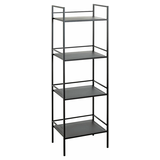 Artikelbild 1 für HAKU Möbel Beistellregal schwarz 40,0 x 30,0 x 128,0 cm, 1 St., Artikelnummer 296776