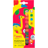 Artikelbild 1 für JOVI Knete PLASTILINA farbsortiert, 10 Farben je 15,0 g, Artikelnummer 321459