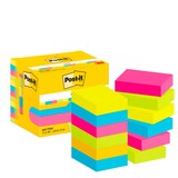 Artikelbild 1 für Post-it® Energetic Collection Haftnotizen 653TFEN farbsortiert, 12 Blöcke, Artikelnummer 679290