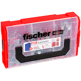 Artikelbild 1 für fischer FixTainer - DuoPower/DuoTec + S 2K 539868 Dübel- und Schrauben-Sortiment, 200-teilig, Artikelnummer 627154