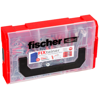 Artikelbild für fischer FixTainer - DuoPower/DuoTec + S 2K 539868 Dübel- und Schrauben-Sortiment, 200-teilig, Artikelnummer 627154