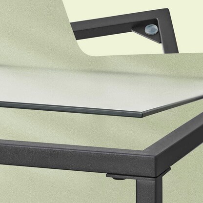 Artikelbild 8 für VASAGLE Konsolentisch rechteckig Glas schwarz 100,0 x 20,0 x 80,0 cm, 1 St., Artikelnummer 760043