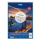 Artikelbild 1 für TOPPOINT Collegeblock Spiral pad kariert DIN A4 Innen- und Außenrand, 1 Block, Artikelnummer 917878