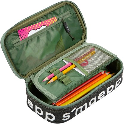 Artikelbild 6 für BRUNNEN Schlampermäppchen s'maepp urban classic schwarz/grün, 22,0 x 11,0 cm, Artikelnummer 499323