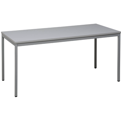 Artikelbild für Gürkan Mehrzwecktisch grau rechteckig, Vierkantrohr grau, 140,0 x 70,0 x 75,0 cm, Artikelnummer 824538