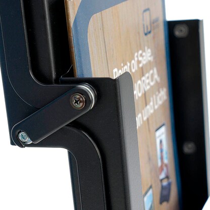 Artikelbild 3 für update displays Prospektständer schwarz DIN A4 5 Fächer 25,8 x 34,3 x 135,5 cm, 1 St., Artikelnummer 217487