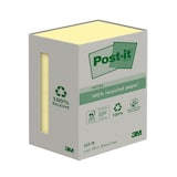 Artikelbild 1 für Post-it® Recycling Notes Haftnotizen 6531B gelb, 6 Blöcke, Artikelnummer 816761