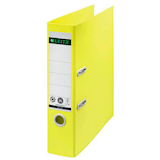 Artikelbild 1 für LEITZ recycle 1018 Ordner gelb Karton 8,0 cm DIN A4, 1 St., Artikelnummer 854606