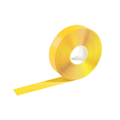 Artikelbild für DURABLE Bodenmarkierungsband DURALINE® seidig gelb 50,0 mm x 30,0 m, Artikelnummer 810859