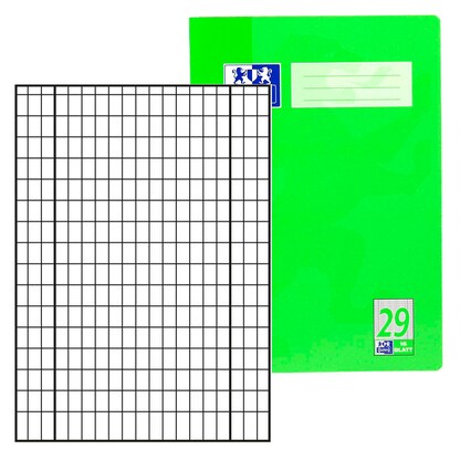 Artikelbild für OXFORD Schulheft Lineatur 29 rautiert DIN A4 Innen- und Außenrand, 16 Blatt, 1 St., Artikelnummer 280414