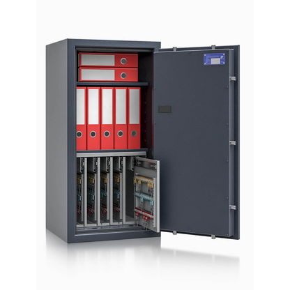 Artikelbild 3 für ISS safe4key Schlüsseltresor grau mit 280 Haken, Elektronikschloss, 50,0 x 42,0 x 100,0 cm, 1 St., Artikelnummer 850121