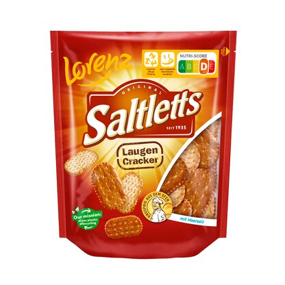 Artikelbild für Saltletts LaugenCracker Gebäck 150,0 g, 1 St., Artikelnummer 426655