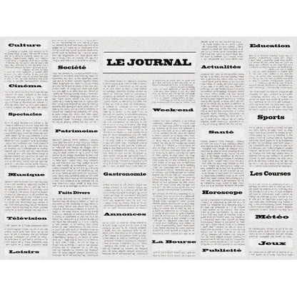 Artikelbild 3 für PROnappe Platzsets Vintage Zeitung weiß 30,0 x 40,0 cm, 400 St., Artikelnummer 348328