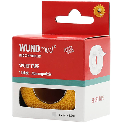 Artikelbild für WUNDmed® Tape Sport 04-023 2,5 cm x 8,0 m, 1 St., Artikelnummer 470159