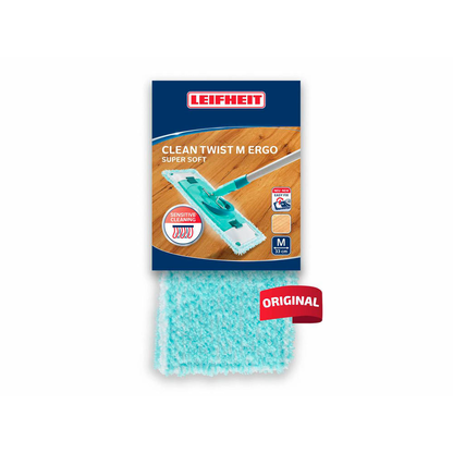 Artikelbild 2 für LEIFHEIT Clean Twist M Ergo super soft Wischbezug für Bodenwischer Mikrofaser 60 °C waschbar, 1 St., Artikelnummer 541403