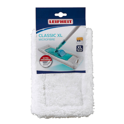 Artikelbild 5 für LEIFHEIT Classic XL MICROFIBRE Wischbezug für Bodenwischer Mikrofaser 60 °C waschbar, 1 St., Artikelnummer 951640
