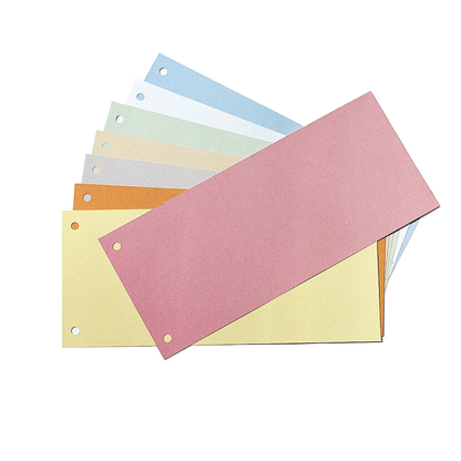 Artikelbild für Wekre Trennstreifen farbsortiert, 190 g/qm Karton 24,0 x 10,5 cm, 100 Blatt, Artikelnummer 630188