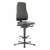 Artikelbild 1 für bimos Arbeitsdrehstuhl All-In-One schwarz Kunstleder, Artikelnummer 483425