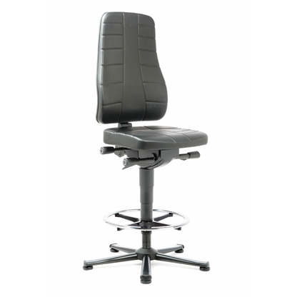 Artikelbild für bimos Arbeitsdrehstuhl All-In-One schwarz Kunstleder, Artikelnummer 483425
