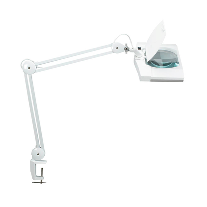 Artikelbild für MAUL MAULvitrum LED Lupenleuchte weiß 7 W mit Tischklemme, Artikelnummer 526602