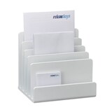Artikelbild 1 für relaxdays Briefständer weiß, Artikelnummer 392623