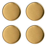 Artikelbild 1 für Zeller Magnete gold, Metall Ø 2,3 x 0,9 cm, 4 St., Artikelnummer 423717