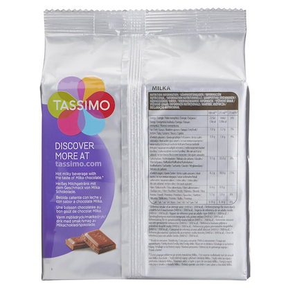 Artikelbild 8 für TASSIMO Milka Kakaodiscs 8 Stück, Artikelnummer 133811
