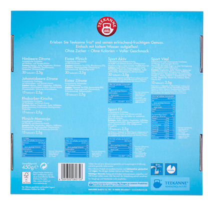 Artikelbild 7 für TEEKANNE frio Collection Box Tee 180 Portionen, Artikelnummer 549719