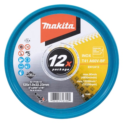 Artikelbild für makita Trennscheiben E-17120-12, 12 St., Artikelnummer 170207