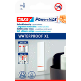 Artikelbild 1 für tesa Powerstrips WATERPROOF XL 1KG Klebestreifen für max. 1,0 kg, 2,0 x 8,0 cm, 9 St., Artikelnummer 739157