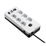 Artikelbild 1 für EATON Protection Box 6 DIN 6-fach Steckdosenleiste mit Überspannungsschutz 1,5 m weiß, Artikelnummer 959193