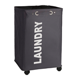 Artikelbild 1 für WENKO Wäschekorb Quadro grau, 1 St., Artikelnummer 531634