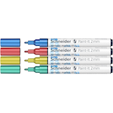 Artikelbild 1 für Schneider 011 Lackmarker farbsortiert 2,0 mm, 4 Set, Artikelnummer 564722
