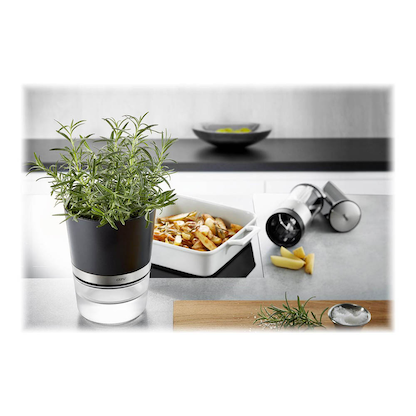 Artikelbild 2 für GEFU® Übertopf Botanico Metall, Ø 14,2 cm schwarz rund, 1 St., Artikelnummer 626501