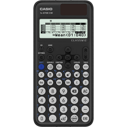 Artikelbild 2 für CASIO FX-87DE CW Wissenschaftlicher Taschenrechner schwarz, Artikelnummer 895864