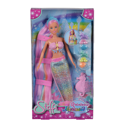 Artikelbild 4 für Simba Rainbow Mermaid Steffi LOVE Puppe, Artikelnummer 957252