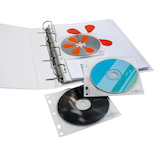 Artikelbild 1 für DURABLE 1er CD-/DVD-Hüllen Cover FILE abheftbar transparent, 10 St., Artikelnummer 150351