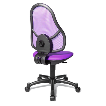 Artikelbild 4 für Topstar Kinderdrehstuhl Open Art® Junior, 71430 S07 Stoff lila, Gestell silber, Artikelnummer 571497