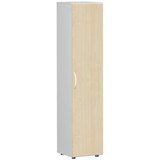 Artikelbild 1 für geramöbel Aktenschrank Flex, S-345100-AL lichtgrau, ahorn 4 Fachböden 40,0 x 42,0 x 180,8 cm, Artikelnummer 876750