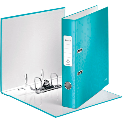 Artikelbild 2 für LEITZ Ordner eisblau Karton 5,0 cm DIN A4, 1 St., Artikelnummer 170151