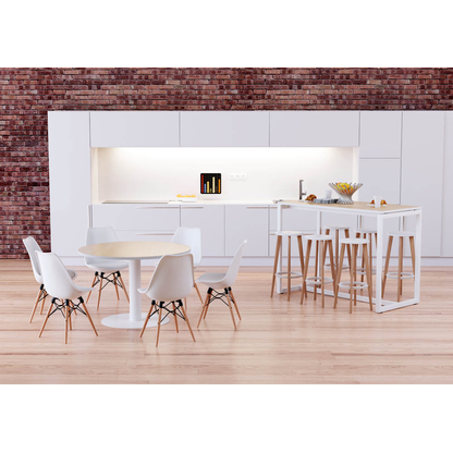 Artikelbild 5 für meet powered by PAPERFLOW Barhocker Woody THWOOD.23.13 weiß, 2 St., Artikelnummer 546871