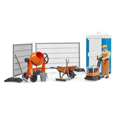 Artikelbild 3 für bruder Baustellenset 62008 Zubehörset für Spielzeugautos, Artikelnummer 158179