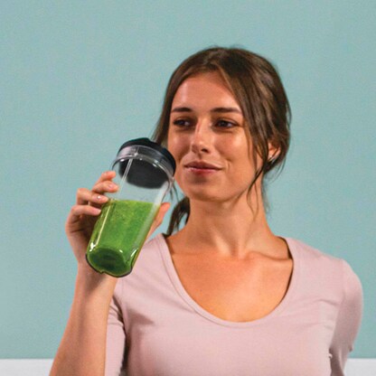 Artikelbild 10 für NINJA® QB3001EUS Smoothie-Maker schwarz/silber 700 W, Artikelnummer 404606