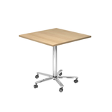 Artikelbild 1 für HAMMERBACHER VST88 Stehtisch höhenverstellbar quadratisch Spanplatte eiche 80,0 x 80,0 x 72,0 - 114,0 cm, 1 St., Artikelnummer 397149