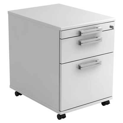 Artikelbild für HAMMERBACHER Akandia Rollcontainer weiß 3 Auszüge 42,8 x 58,0 x 59,0 cm, Artikelnummer 625741